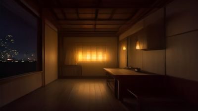 深夜卧室里一个人坐在床边看手机屏幕光映在脸上表情落寞孤独感强
